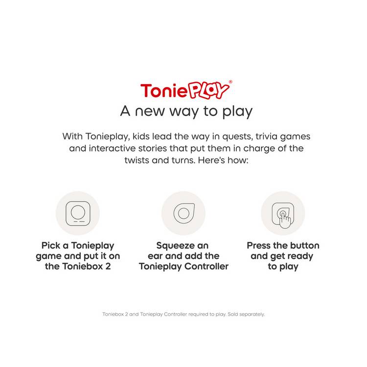 tonies Tonieplay Spider-Man Hero Game, imported from the UK