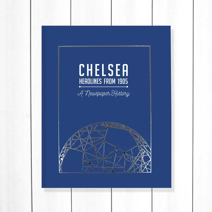 Football history newspaper book A3 tan leatherette - British product