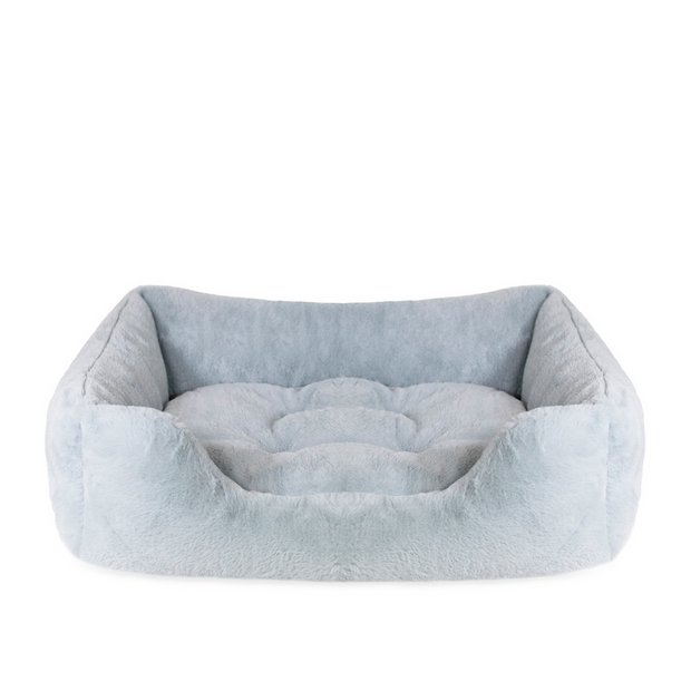 Rosewood Fur Box Bed blue large, imported from the UK