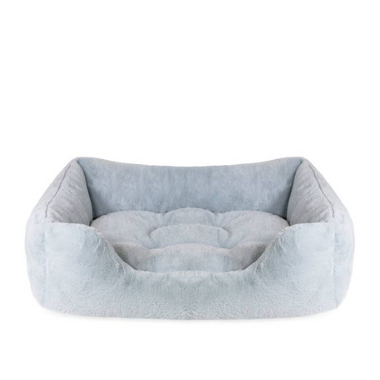 Rosewood Fur Box Bed blue large, imported from the UK