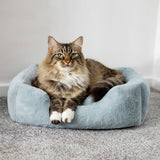 Rosewood Fur Box Bed blue large, imported from the UK