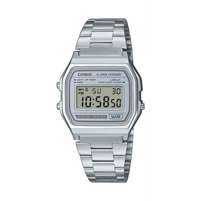 Argos Casio Grey Dial Vintage Stainless Steel Digital Watch- Buy online at McGrocer