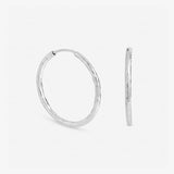 Argos Inicio Sliver Plated Molten Sleeper Hoop Earrings- Buy online at McGrocer