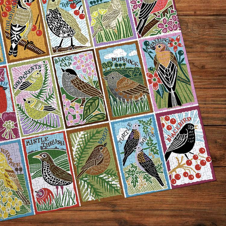 RSPB British Songbirds 1000 piece jigsaw puzzle (British brand)