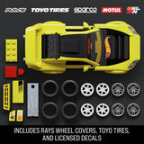 Mattel Hot Wheels buildable car '07 Honda S2000 1:32 scale (British brand)