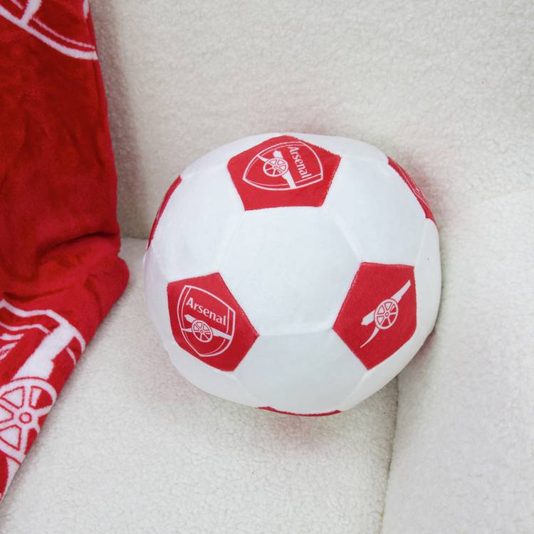 Arsenal football cushion shaped 25cm, UK version