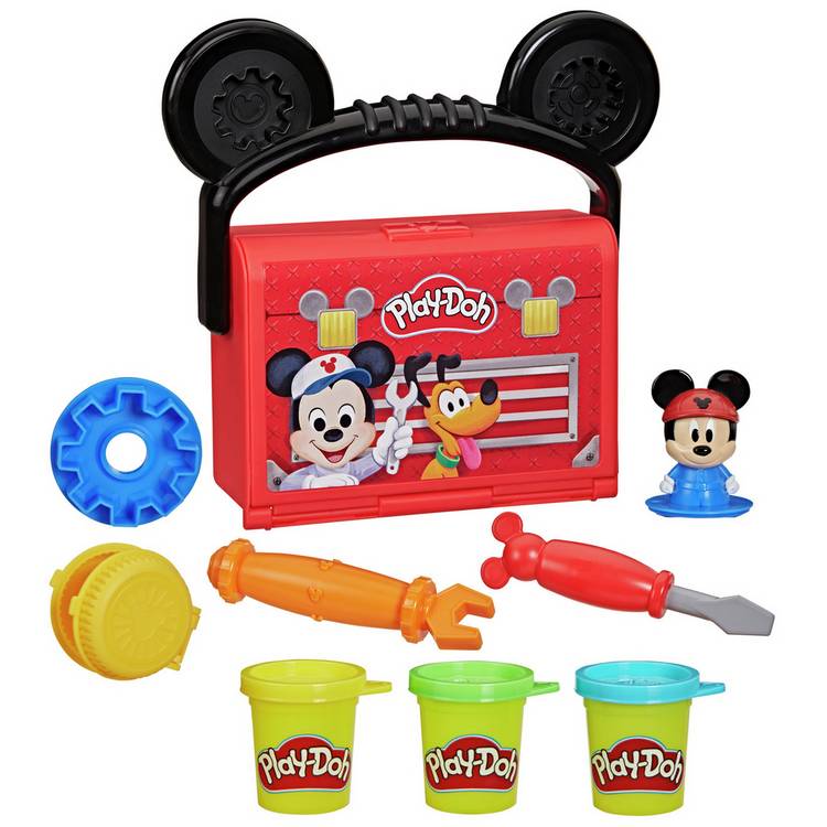 Play-Doh Disney Mickey Mouse garage playset on the go, UK version