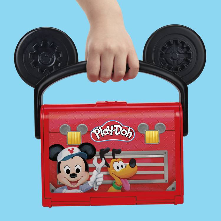 Play-Doh Disney Mickey Mouse garage playset on the go, UK version