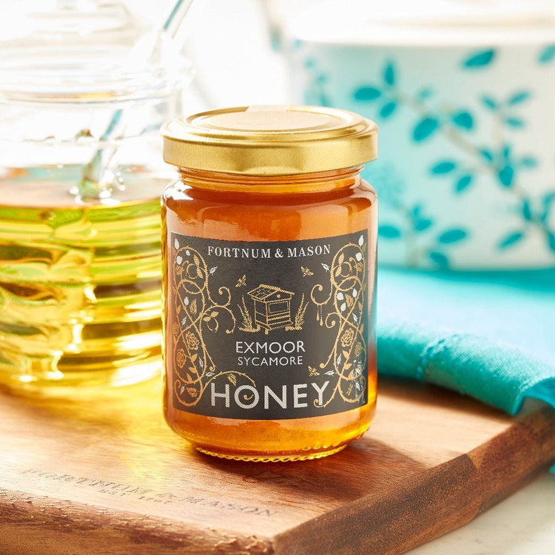 Exmoor Sycamore honey 200g jar, UK version