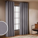 Habitat blackout eyelet curtain dove grey 117x137cm - British product