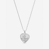 Inicio St Christopher heart necklace 16 inch, imported from the UK