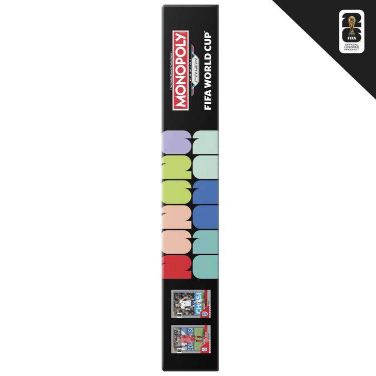 Monopoly FIFA World Cup Prime Prizm board game, imported from the UK