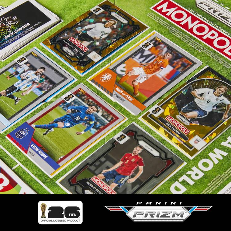 Monopoly FIFA World Cup Prime Prizm board game, imported from the UK