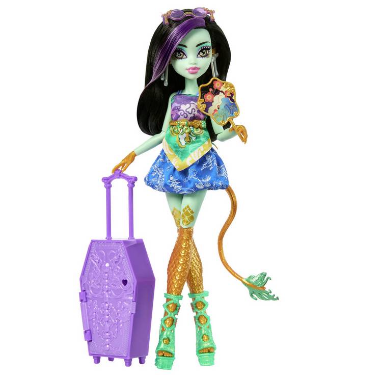 Monster High Skulltimate Secrets Jinafire Long doll playset (British brand)