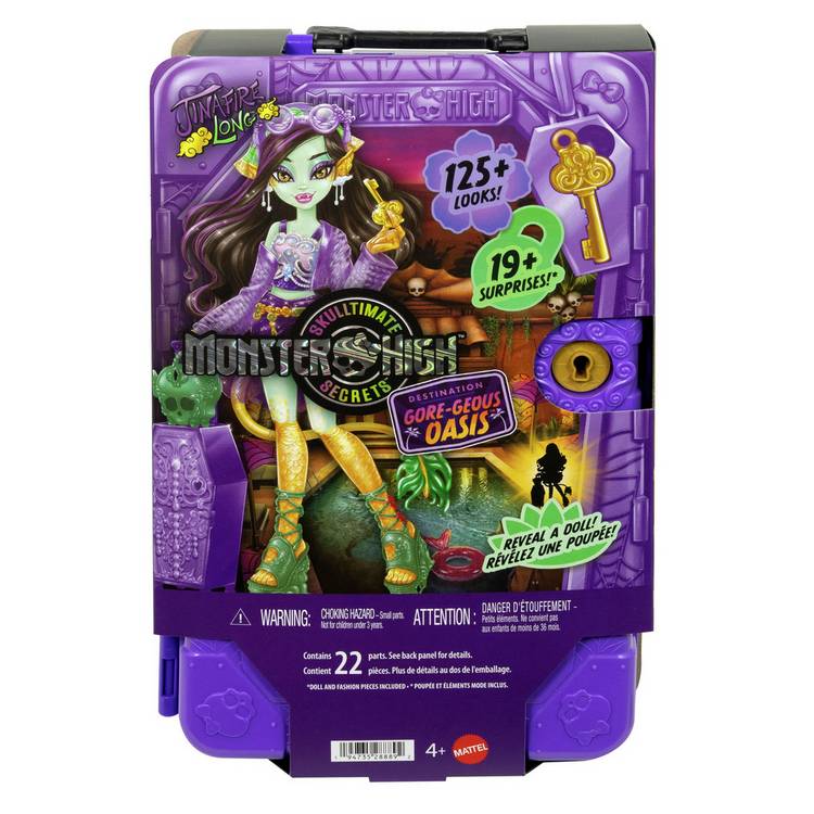 Monster High Skulltimate Secrets Jinafire Long doll playset (British brand)