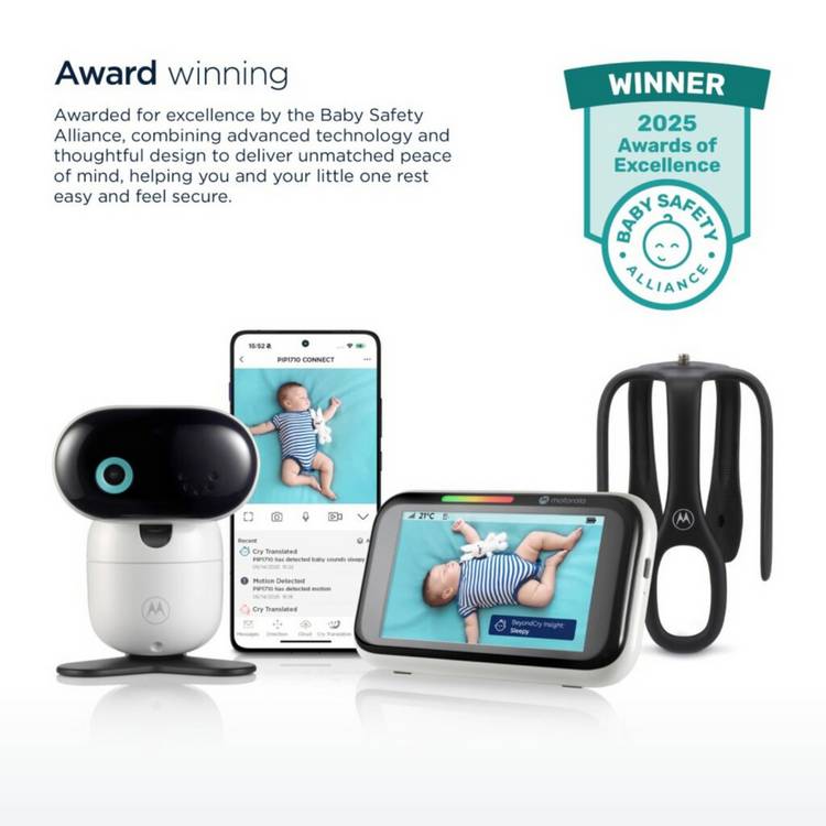 Motorola PIP1710 smart baby monitor 5 inch, imported from the UK