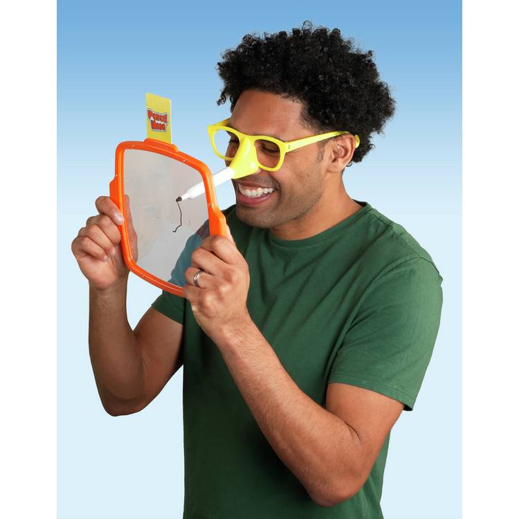 Ideal Pencil Nose party game, imported from the UK