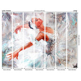 Origin Murals Ballerina Grey wall mural, UK version