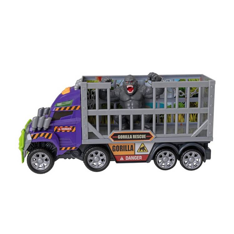 Teamsterz Monster Moverz TruckGorilla Rescue toy vehicle with cage, UK version