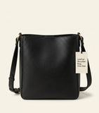 Prada medium leather shoulder bag with woven strap, imported from the UK