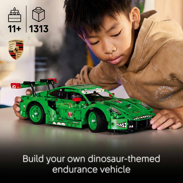 LEGO Technic Porsche 911 REXY racing car (British brand)