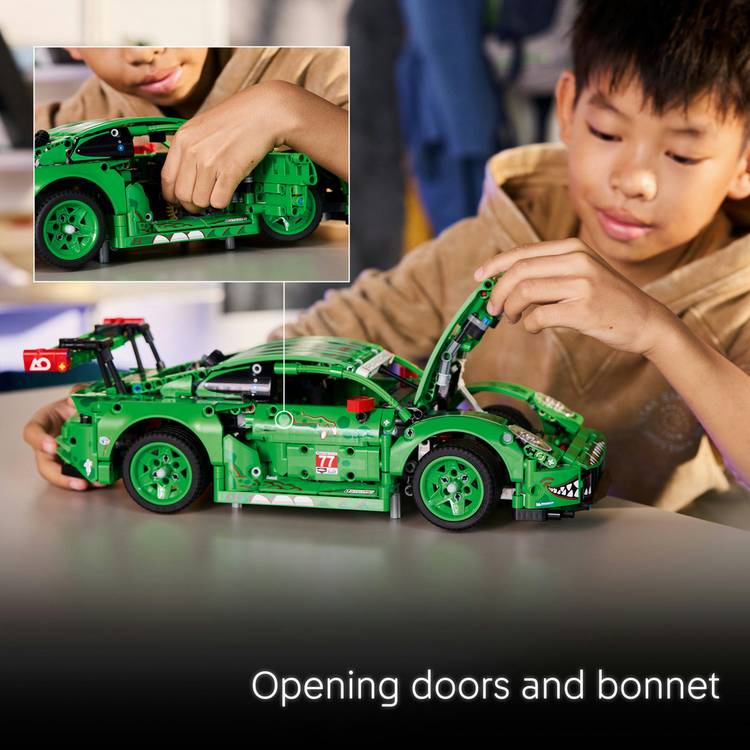 LEGO Technic Porsche 911 REXY racing car (British brand)