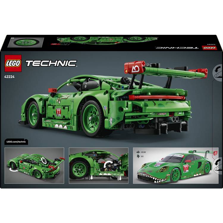 LEGO Technic Porsche 911 REXY racing car (British brand)