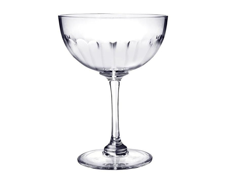 The Vintage List champagne glasses set of 6, imported from the UK