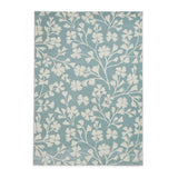 Catherine Lansfield floral blue rug 80x150cm, imported from the UK