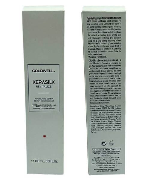 Goldwell Kerasilk Revitalize nourishing hair serum, UK version