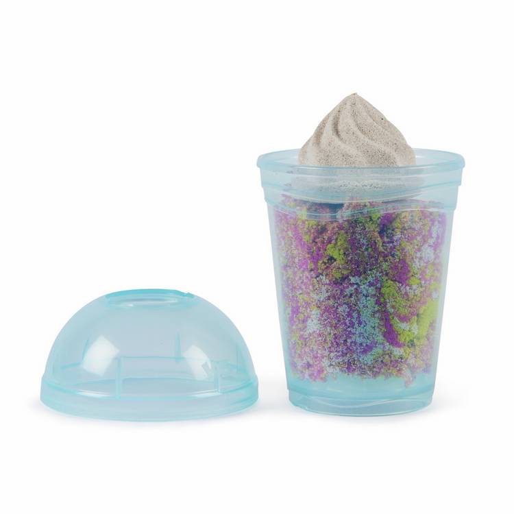 Kinetic Sand Smoothie Mixer playset with sand and accessories, imported from the UK