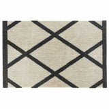 My Mat geometric short pile doormat 50x75cm, imported from the UK