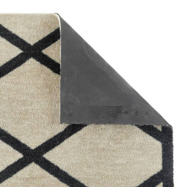 My Mat geometric short pile doormat 50x75cm, imported from the UK