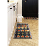My Mat retro floral short pile runner 50x150cm (British brand)