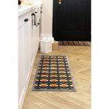 My Mat retro floral short pile runner 50x150cm (British brand)