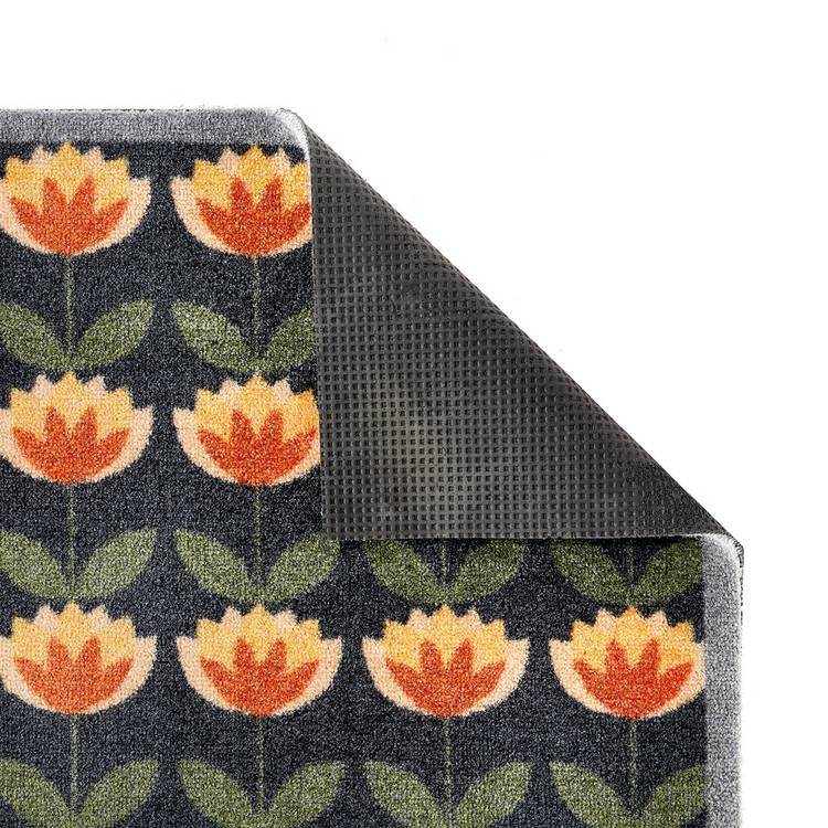 My Mat retro floral short pile runner 50x150cm (British brand)