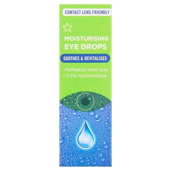 Superdrug Moisturising Eye Drops 10ml GOODS Superdrug