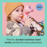 Tommee Tippee toddler flask with straw 355ml, imported from the UK