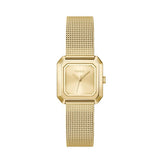 Hugo HAZEL gold mesh strap watch 24mm (British brand)