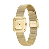 Hugo HAZEL gold mesh strap watch 24mm (British brand)
