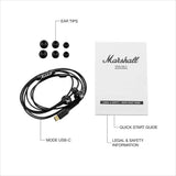 Marshall Mode in-ear USB-C wired headphones, imported from the UK