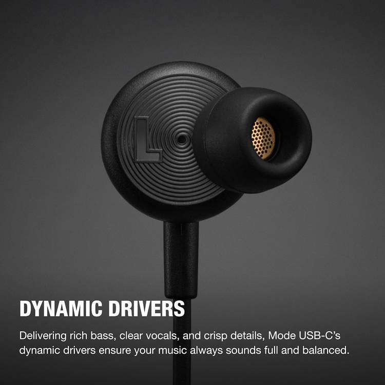 Marshall Mode in-ear USB-C wired headphones, imported from the UK