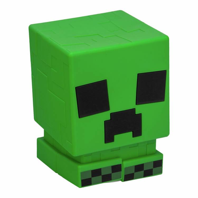 Minecraft Creeper green silicone desk lamp 15cm - British product