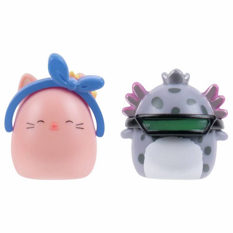 Squishmallows Squish-a-longs collectible figures 8-pack 1-inch, imported from the UK