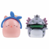 Squishmallows Squish-a-longs collectible figures 8-pack 1-inch, imported from the UK