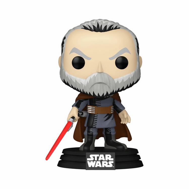 Funko POP! Count Dooku Retro vinyl figure 4.5 inches - British product