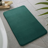 Catherine Lansfield green memory foam bath mat 50x80cm, UK version