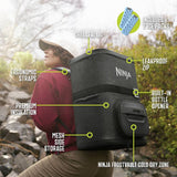 Ninja FrostVault Soft Cooler Backpack 23L, UK version