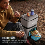 Ninja FrostVault Go soft cooler backpack 23L beige, UK version