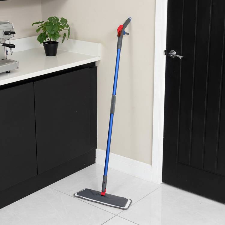 Addis spray mop with replacement head 124cm handle, imported from the UK
